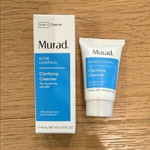 Murad Acne Control Clarifying Cleanser - Blue and White